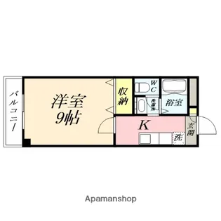 レポーズ春日【2階】の間取り