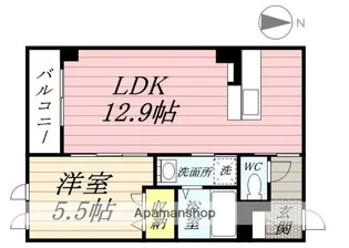 ラフィネ・ノワール【2階】の間取り