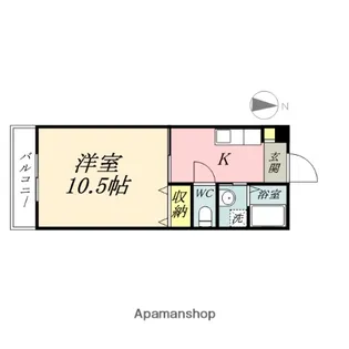 クレセール津島【2階】の間取り