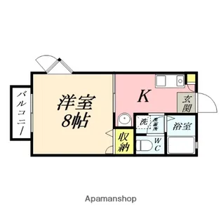 ディアス21 C棟【203号室】の間取り