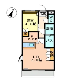 SHANGRIーLA【2階】の間取り