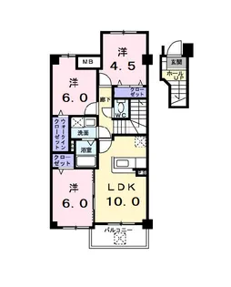 RICHES 21【4階】の間取り