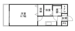 サウスコート・プランドール16【2階】の間取り