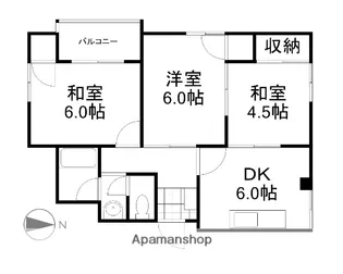 第一藤定ビル【2階】の間取り