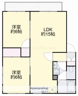 グランヴィアB【2階】の間取り