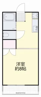 マイ・ディアライフ浜【2階】の間取り