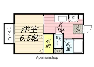 エクセルB棟【1階】の間取り