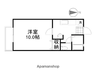 ツイン・ウッズⅡ【1階】の間取り
