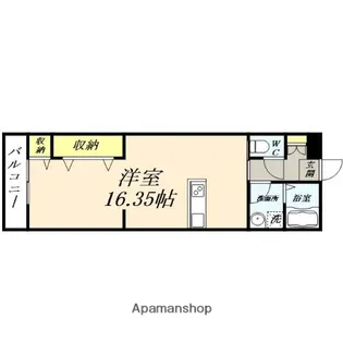 ブルジュムール春日【3階】の間取り