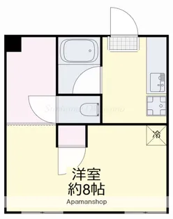 TSUSHIMA HIGASHI APARTMENT【207号室】の間取り
