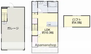 HOSYU Ⅰ【Ⅲ号室】の間取り