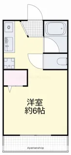 ガーデンハイツほなみ【204号室】の間取り
