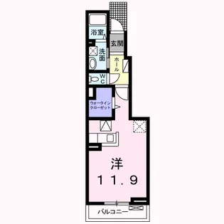 ラフォルテ【1階】の間取り