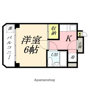 COMFORT HIROSEⅠ【1階】の間取り