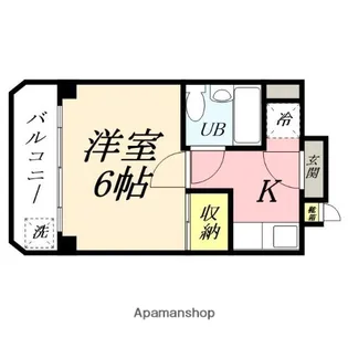 COMFORT HIROSEⅠ【3階】の間取り