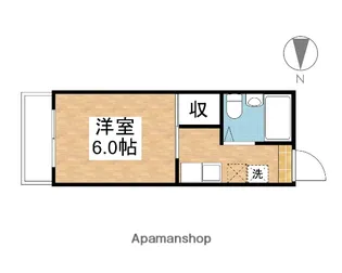 アソシエ島田【3階】の間取り