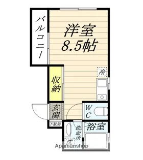 コーポTM【2階】の間取り