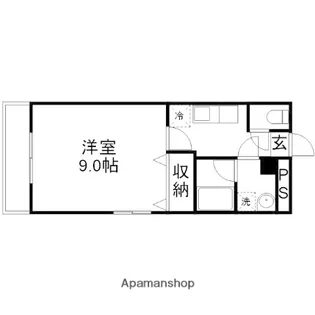 サンステージ南方【101号室】の間取り