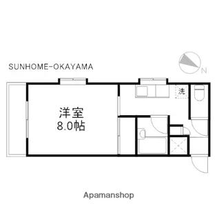 KAUL築港新町【2階】の間取り