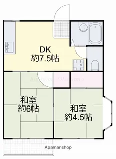 メゾン平野A【2階】の間取り