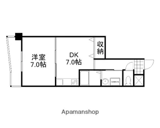 COCO中島田【6階】の間取り