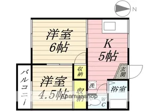 プランドール高屋【2階】の間取り