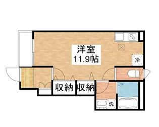カーサ マローネ【1階】の間取り