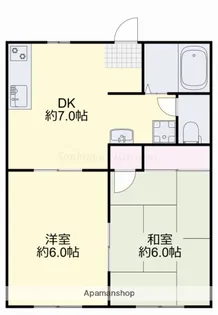 グリーンハウス【1階】の間取り