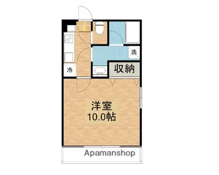 ピュアブリス中仙道【2階】の間取り