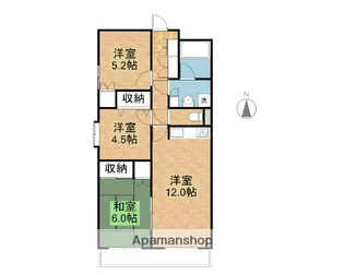 コマンドモジュール【303号室】の間取り
