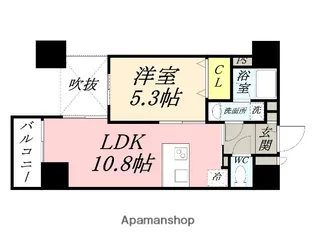 エスコパークヒルズ問屋町【7階】の間取り