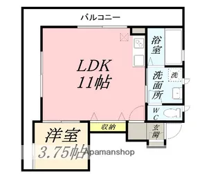 CITY GRANDE【1階】の間取り