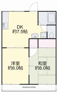 メゾンエレガンス【105号室】の間取り