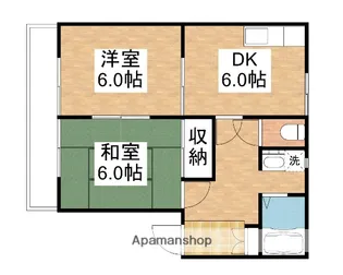 フレグランス21 Ⅲ棟【203号室】の間取り