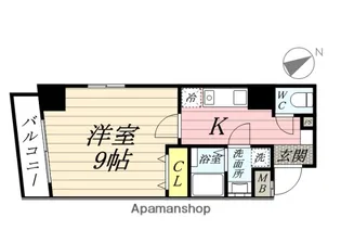 エスペランサ医大東【6階】の間取り