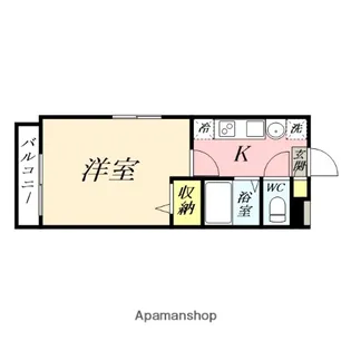 ウェーブレジデンス島田本町【1階】の間取り