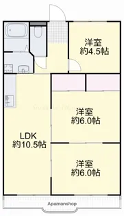 ロイヤルセンチュリーマンション【2階】の間取り