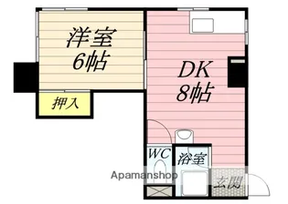 サンジェルマン番町【503号室】の間取り