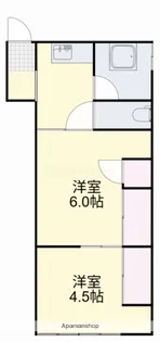 サンジェルマン番町【602号室】の間取り
