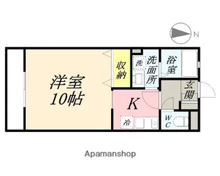 イーグレット3【1階】の間取り