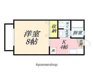アブニールつしまB棟【2階】の間取り