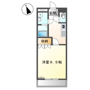 HEARTY RESIDENCE【1階】の間取り