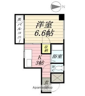 吉岡ビルⅡ【4階】の間取り