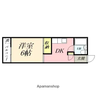田邉ビル【3階】の間取り