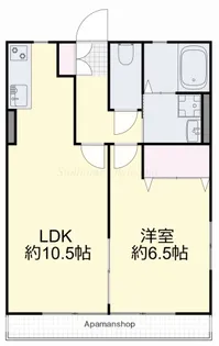 エアフォルクⅠ【2階】の間取り