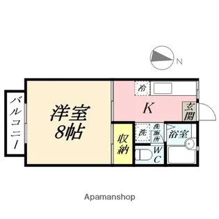 カーサリトレオーネ【2階】の間取り