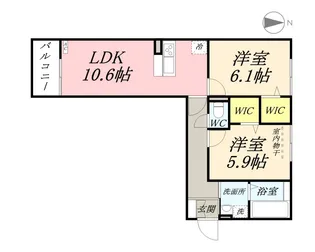 CARDANO【2階】の間取り