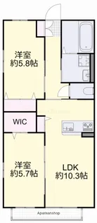 サンハイムS【2階】の間取り