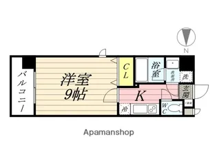 八番町ビルディング【3階】の間取り