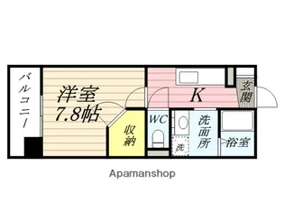 カサ・セグーラ田町(西川緑道公園)【4階】の間取り